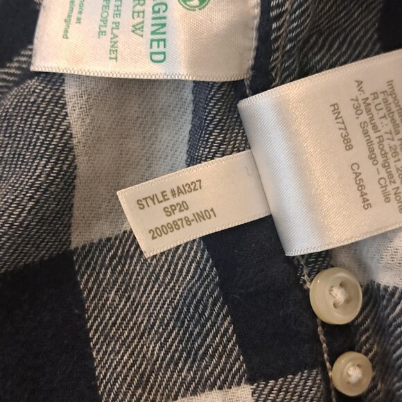 J. Crew Men's Small Slim Fit Double-Weave Plaid Button Down Shirt Style AI327 - Picture 10 of 15